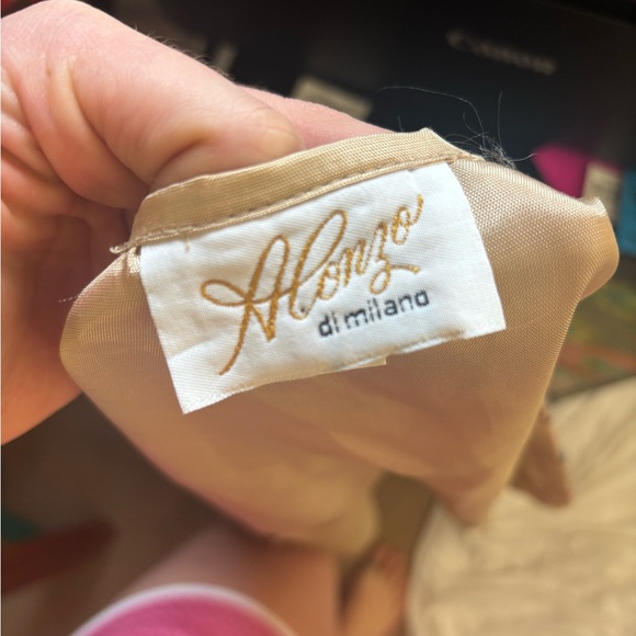 VTG Cottage core Cotton Blend Textured Button Down Vest Women’s Size M - Picture 7 of 13